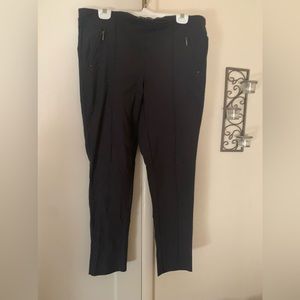 Michel Studio size16 dark gray capri leggings